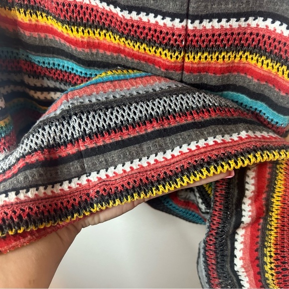 THE CLOTHING CO. Size s, full zipper back, built in bra. Multi coloured dress - Picture 8 of 8